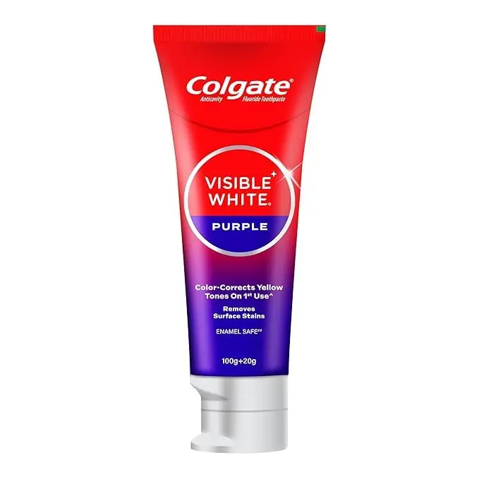 Colgate Visible White Purple Toothpaste