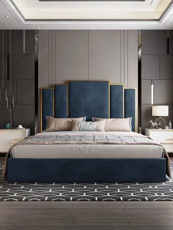 Bluish Up Down Design