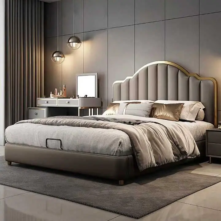 Luxury Bedroom Furniture Queen Size Bed