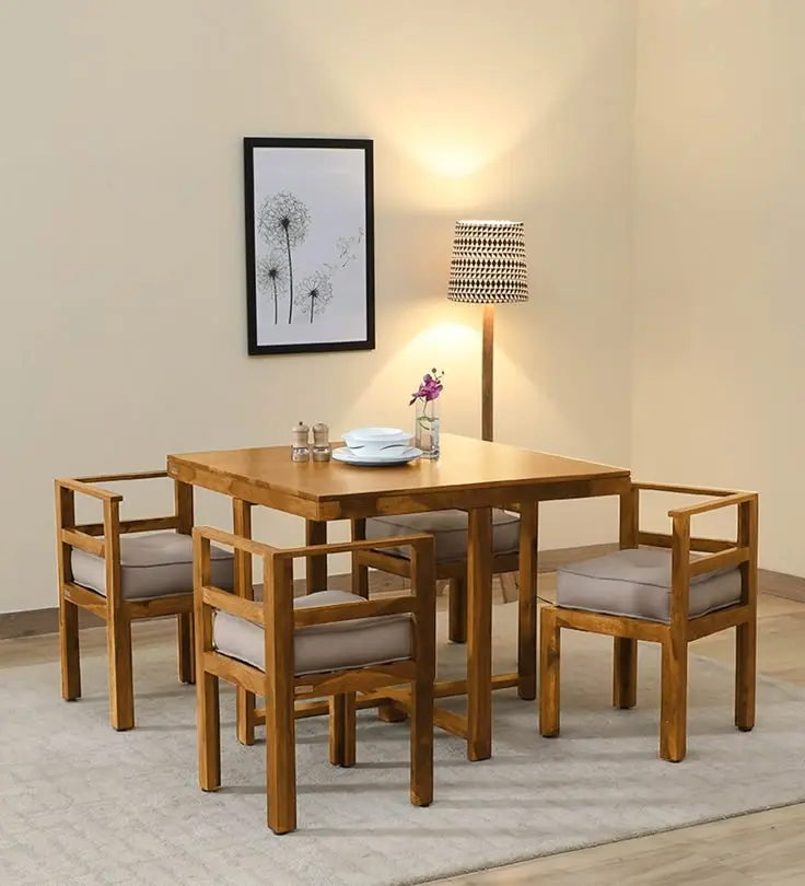 Innsbruck Sheesham Wood 4 Seater Dining Set
