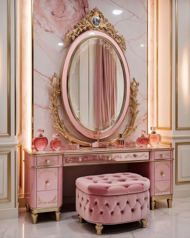 Princess pink Dressing table