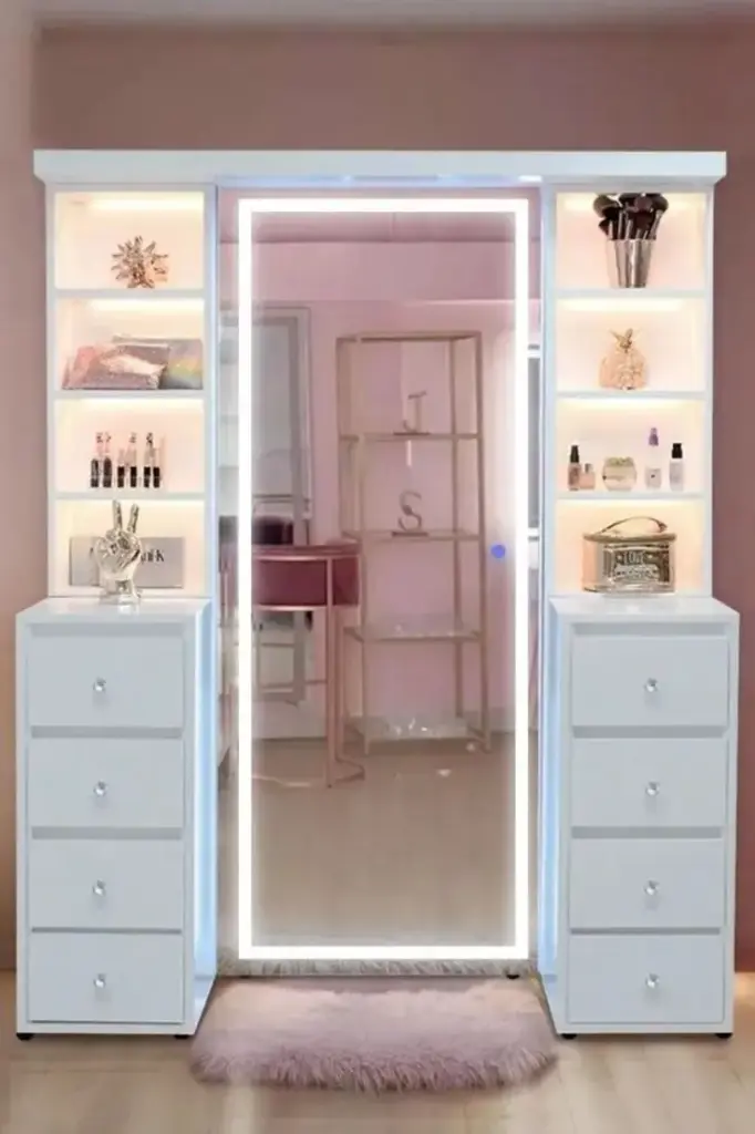 makeup table