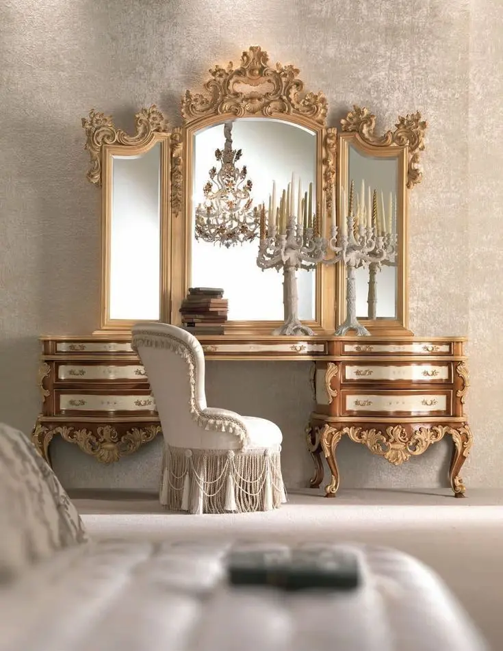 Modern luxury dressing table
