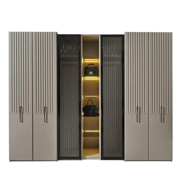 Storage Elegance: Stylish Wardrobe Designs