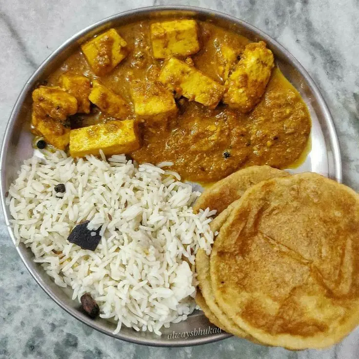 Comfort on a Plate: The Lunch Thali"