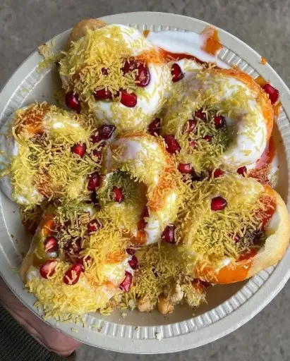Dahi puri 6 pieces