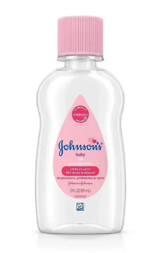 Johnson's baby oil