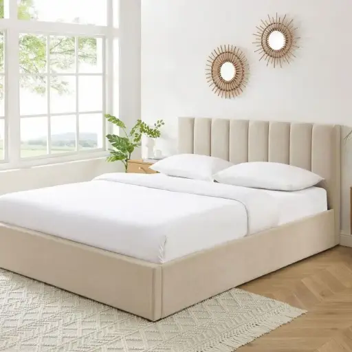 white Regine Bed