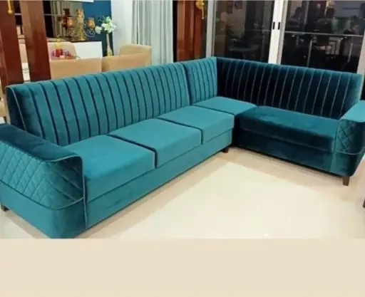 costal blue sofa set