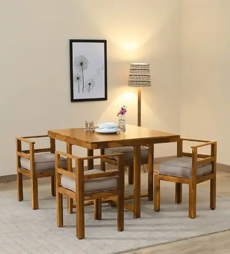 Innsbruck Sheesham Wood 4 Seater Dining Set