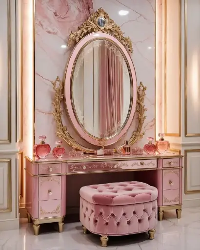 Princess pink Dressing table