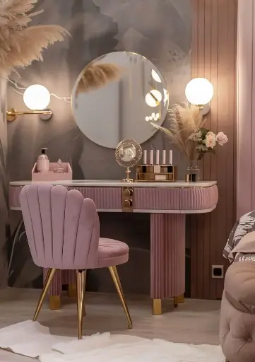 pink pretty Dressing Table