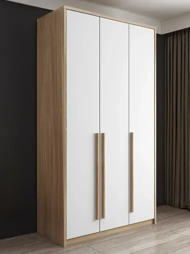 Modern wardrobe door handles
