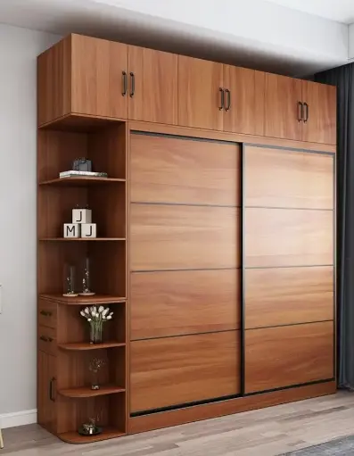 "Maximize Storage with this Chic Wardrobe!"