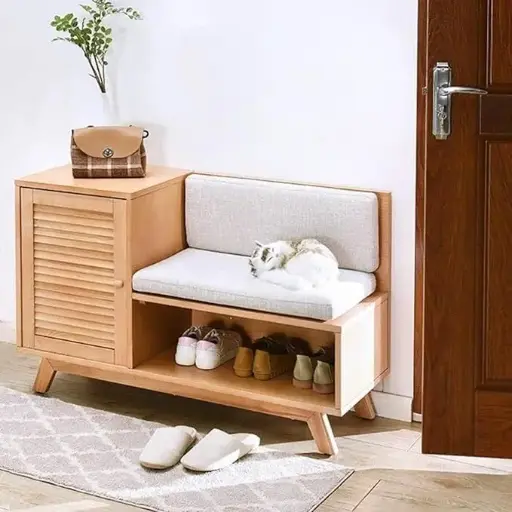 Shoe Rack Hallway Shoe Storage Bench.