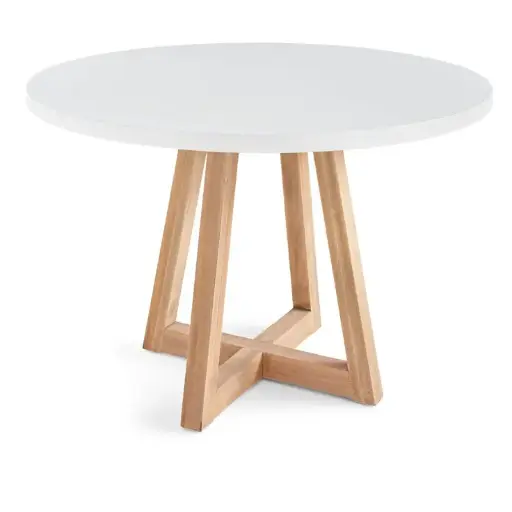 "Elegant Round Table: Perfect for Any Space"