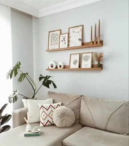 "Refined Wooden Wall Frame: Perfect for Any Space"