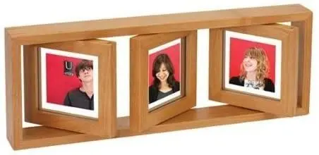 "Capture Memories: Stylish Wooden Wall Photo Frame"