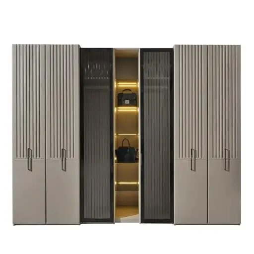 Storage Elegance: Stylish Wardrobe Designs