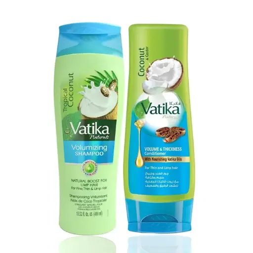 Dabur Vatika Naturals Shampoo and Conditioner Set