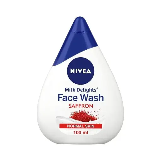 NIVEA Women Face Wash for Normal Skin Milk Delights -
